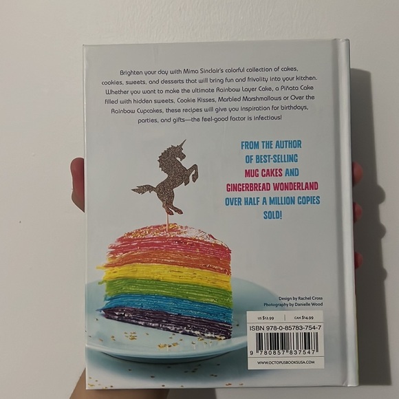 Rainbow Bakes 40 show stopping sweet treats recipe book new mima sinclair - Picture 4 of 12